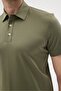 Polo Collar 100% Mercerized Cotton Men's T-Shirt - 7