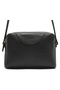 Amber Women’s Genuine Leather Shoulder Bag with Adjustable Long Strap, Zip Closure and Gold-Tone Hardware – Black / Brown / Smoky - 3