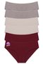 Cotton Ribbed Basic Slip Panties 6 Pack Size 40-42 Pw-1025-6 -R/6/12