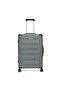 Cyprus 69 cm Polypropylene Hard Trolley, 4 Wheels, Grey - 7