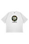 Unisex Oversize a Bathing Ape Spotify Printed Boxy Fit Thick Fabric T-Shirt