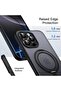 360 Degree Rotatable Ring Case for iPhone 16 Pro Max 6.9-Inch with Camera Control Button, - 6