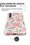 Samsung A35 Pink Flower Protect Slim Glossy Full Covering Print Camera Protected Phone Case - 4
