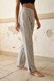 My Fashion High Waist Wide Leg Knitted Jogger - 3