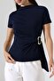 Women's Sandy Buckle Draped Blouse - 4