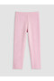 Lcw kids elastic waist girl's leggings - 2