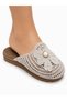 Women's straw weave elegant lightweight daily walking slippers - 2