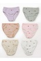 6 Piece Girls' Underwear - Top and Bottom Set - 5