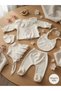 Baby Girl Newborn Flower Bouquet Set of 5