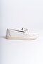 Lizy laceless orthopedic comfortable sole heart patterned women's flat shoes ckt - white - 6