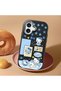 iPhone 17 Compatible Black Silicone Case with Shock-Absorbing Camera Protections - 2