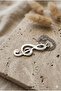 Handmade Left Hand Key Shaped Cast Pendant Custom Design Necklace - 2
