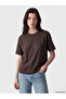 Lcw Comfort Brown Stone Soft Touch Women's T-Shirt