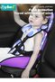 Auto Child Safety Seat, Simple Car Portable Seat Belt, Foldable Car Seat Protection Travel Accessories for Kids 0-12, Car Seat Liner for Toddlers 3-5 - 3