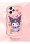 Redmi Note 12 Pro 5g Compatible Case Camera Protector Pink Silicone Couple Phone Case Cartoon Pattern - 2