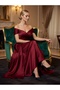 Women's Heeled Evening Dress - 3