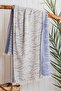 Muslin Peshtemal Fish Pattern 4 Layers 100% Cotton 90*180 cm - 3
