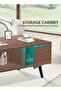 100*50*45cm Coffee Table With Storage Space Simple Installation Living Room Table With Double Layer Home Sofa Centre Table - 8