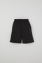 Boy's Shorts with Embroidered Emblem and Lace Accessories, 6-10 Years Old, Anthracite - 2