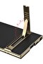 Premium leather Phone Case for Samsung S24 Plus S24 Ultra shockproof Cover adjustable holder (Black, S24 Ultra) - 5