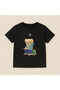 Teddy Bear Printed Crew Neck Cotton Short Sleeve Kids & Youth T-Shirt