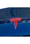 Set of 8 Custom Cut Logo Stickers for Tesla Model Y Steering Wheel Front Rear Rims and Sensors - 4