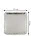 Modern Square Mirrored Stylish Presentation Tray 22X22 Cm, 3 Different Types, 3 Different Sets - 2