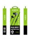 Oramio Bass Boost Metal Wired Headset OEP-E37 Black - 2