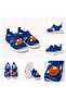 Boy's Summer Shoes with Pvc Sole, Comfortable Insole, Velcro Adjustable Casual Sandals - 3