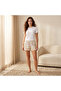 Printed Viscose Shorts with Elasticated Waist - 3