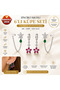 Vip Series Imported 6-Piece Zircon Steel Earring Set