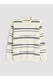 Sparkling Choices from Shining Store Zero Roba Collar Striped Men's Knitwear Sweater