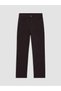 Ozmarka New Season Plum Crop Flare Women's Jean Pants - 5