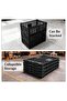 Foldable Storage Box 52L – Sturdy plastic, stackable, reinforced walls – Versatile storage for office, kitchen & garage – Pack of 1, green - 7
