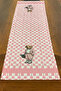 40X140Cm Woven Stain Resistant Printed Thai Feather Fabric Table Cloth Decorative Runner Washable - 3
