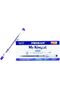My King Gel Pen, 0.5 Mm, Blue, Metal Clip, 12 Pieces