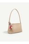 Rose Scarf Daily Use Women's Hand and Shoulder Bag (the Scarf May Vary in Appearance as a Gift.)