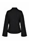 Women's Half Turtleneck Draped Belt Buckle Spanish Sleeve Blouse 224 - 3