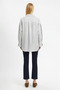 Blue White Striped Shirt - 3