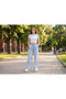 Women's Denim Trousers Tensel Palazzo