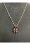 Steel Four Leaf Clover Necklace Silver Silver Color Luck Necklace Women Steel Jewelry Gem Accessory - 5