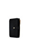 Women's Faux Leather Black Wallet - 2