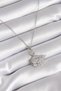 316L Steel Silver Color Zircon Stone Swan Model Women's Necklace
