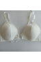 Women's Lace Front Snap Breastfeeding Bra Ecru Color Bb2677 - 4