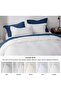 White Duvet Cover Queen Size Soft Double Brushed Bedding Set for Kids Adults, Zipper Closure, 4 Pieces - 5