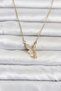 316L Steel Chain Gold Color Butterfly Model Women's Necklace