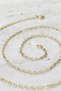 Steel Italian Classic Laser Textured Ring Necklace 2 mm Gold Color |   Anti-Tarnish, Male, 2 Years Warranty - 6