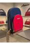 Navy Blue - Red Women's Shoulder Bag 384 - 2