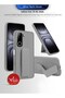 Infinix Hot 70 4G 2026 Hand Grip Foldable Magnetic Kickstand Wrist Strap Finger Grip with Built-in Iron Case Cover