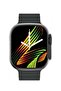 Communicate Ultra Smart Watch with 1.85" Amoled Screen Dispaly, 280mAh Battery Capacity, Wireless Charging, AI Voice Assistant, 125MB Flash Storage, 3-5 Days Working Time - Black - 3